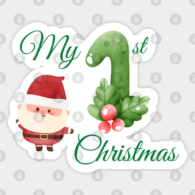 My first Christmas Sticker by Rubi16